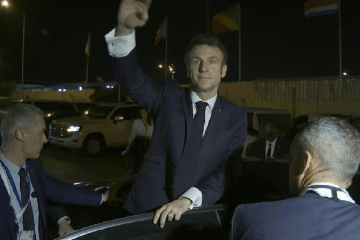 MacronAngola